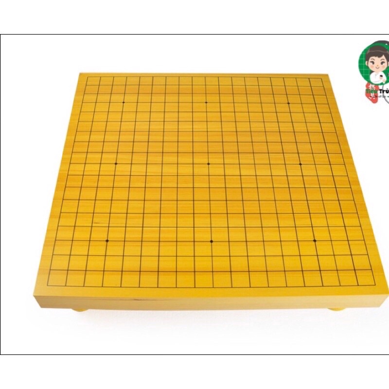 Bàn Cờ Vây Cờ Caro Gỗ Dẻ Có Chân Dày 4CM