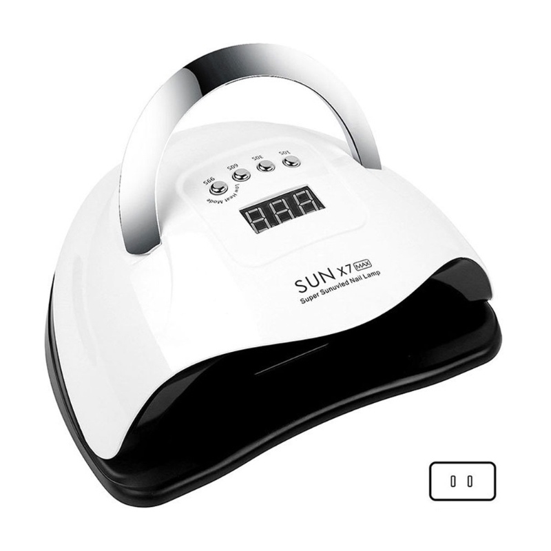 Đèn LED UV Hong Khô Móng Tay Thông Minh 4 Chế Độ Hẹn Giờ Chuyên Nghiệp