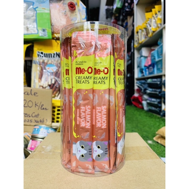 Súp thưởng cho mèo Me-o Cream Treats hủ 36 thanh mix 4 vị