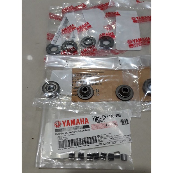 Chén ,móng ,,long đền chân lò xo supap Exciter 2006_150 Yamaha