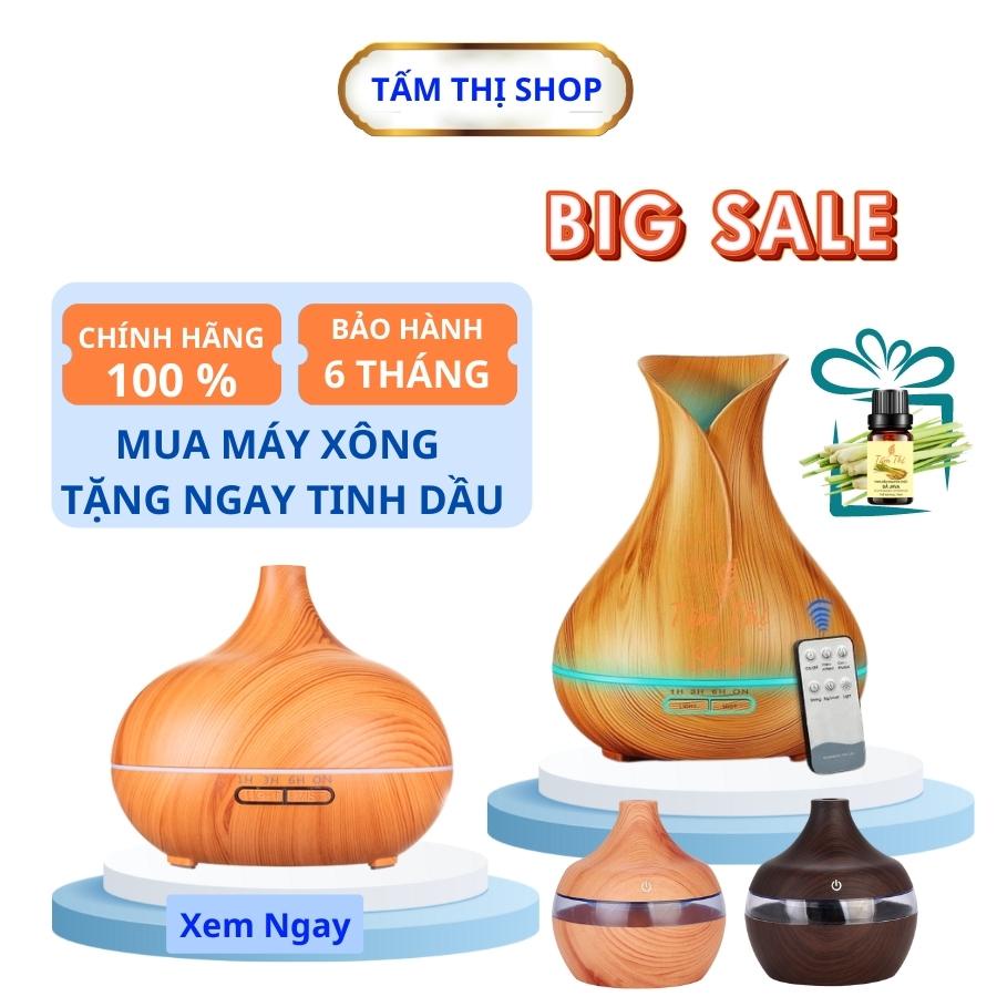 Máy Xông Tinh Dầu Phòng Ngủ Aroma Cao Cấp Máy Phun Sương Tinh Dầu Tỏa Hương Thơm Mát Khử Mùi Ẩm Mốc Đuổi Côn Trùng