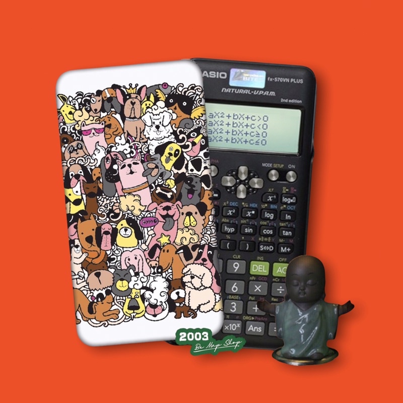 | Miếng Dán DECAL SHARK ATTACK Dành Cho Các Dòng Máy Tính Cầm Tay CASIO FX-580VNX,FX-570VN,ES,VINACAL...vv