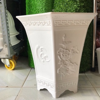 Chậu nhựa lục giác 43*42cm