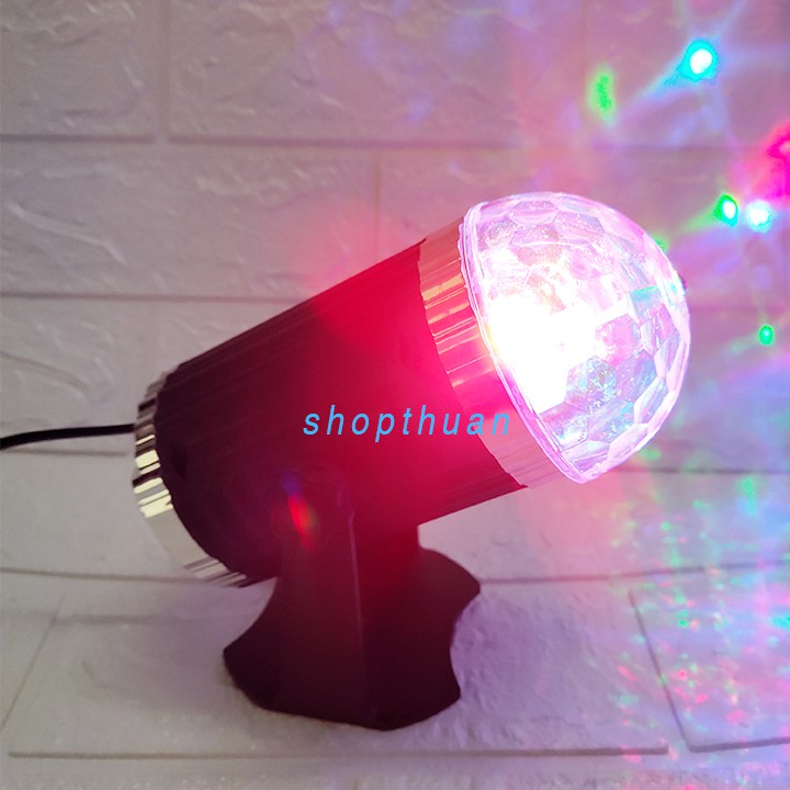 Đèn LED Xoay 7 Màu Thân Dài - Dành Cho Phòng Karaoke, Giải Trí Gia Đình