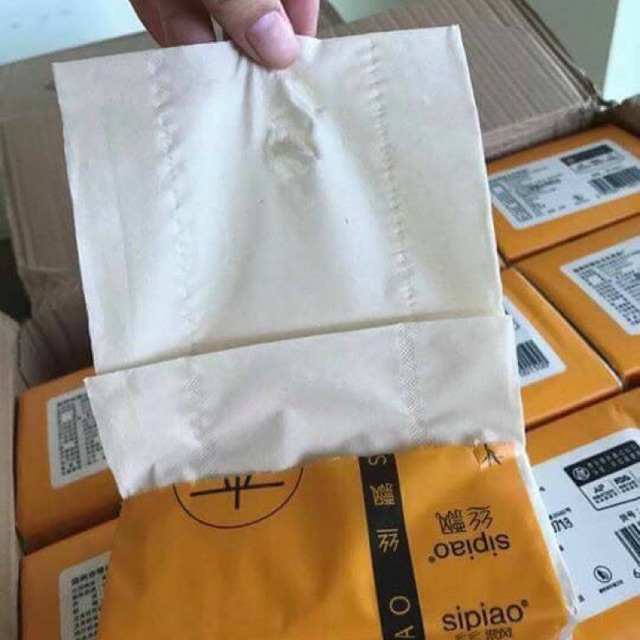Giấy ăn gấu trúc sipao ( thùng 30 gói)