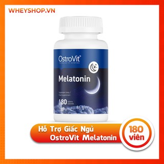 Viên Uống Hỗ Trợ Giấc Ngủ OstroVit Melatonin 180-300 viên ( Date hết tháng 11)