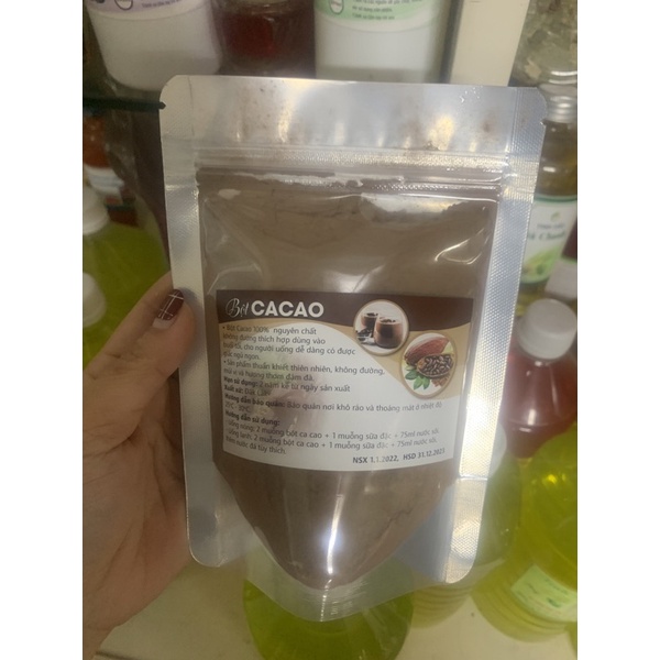 100gram bột ca cao nguyên chất * HÀNG CHUẨN *