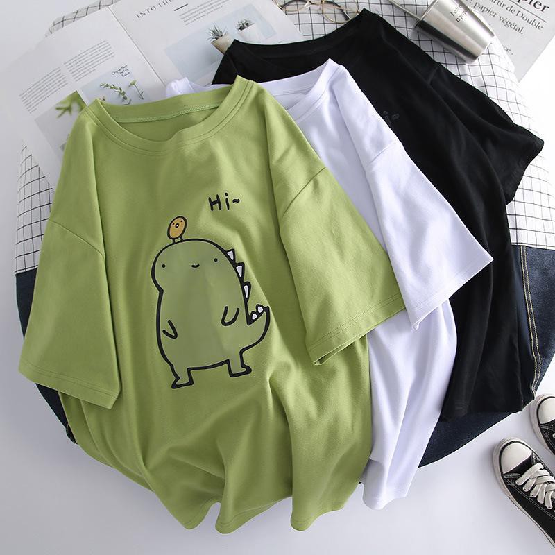 Áo hoodie unisex khủng long SAY HI hot trend Hàn Quốc E057