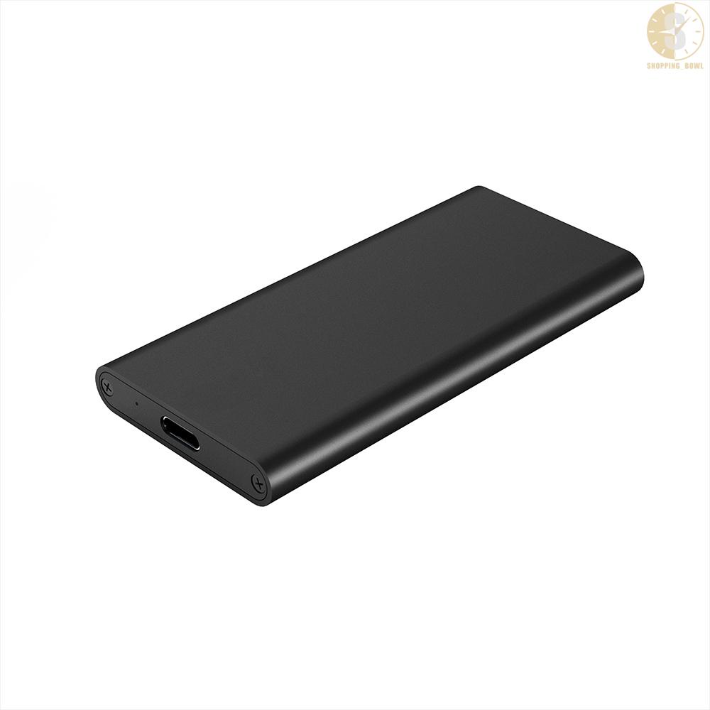 Hộp Đựng Ổ Cứng Ssd Chuyển Đổi Từ Type-C Sang Msata Usb 3.0 Đen | BigBuy360 - bigbuy360.vn