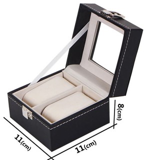 [SIÊU RẺ] Hộp Đựng Đồng Hồ 2 Chiếc