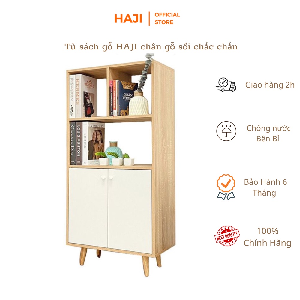 Tủ văn phòng kiểu dáng hiện đại sắp xếp vật dụng khoa học thương hiệu HAJI A106