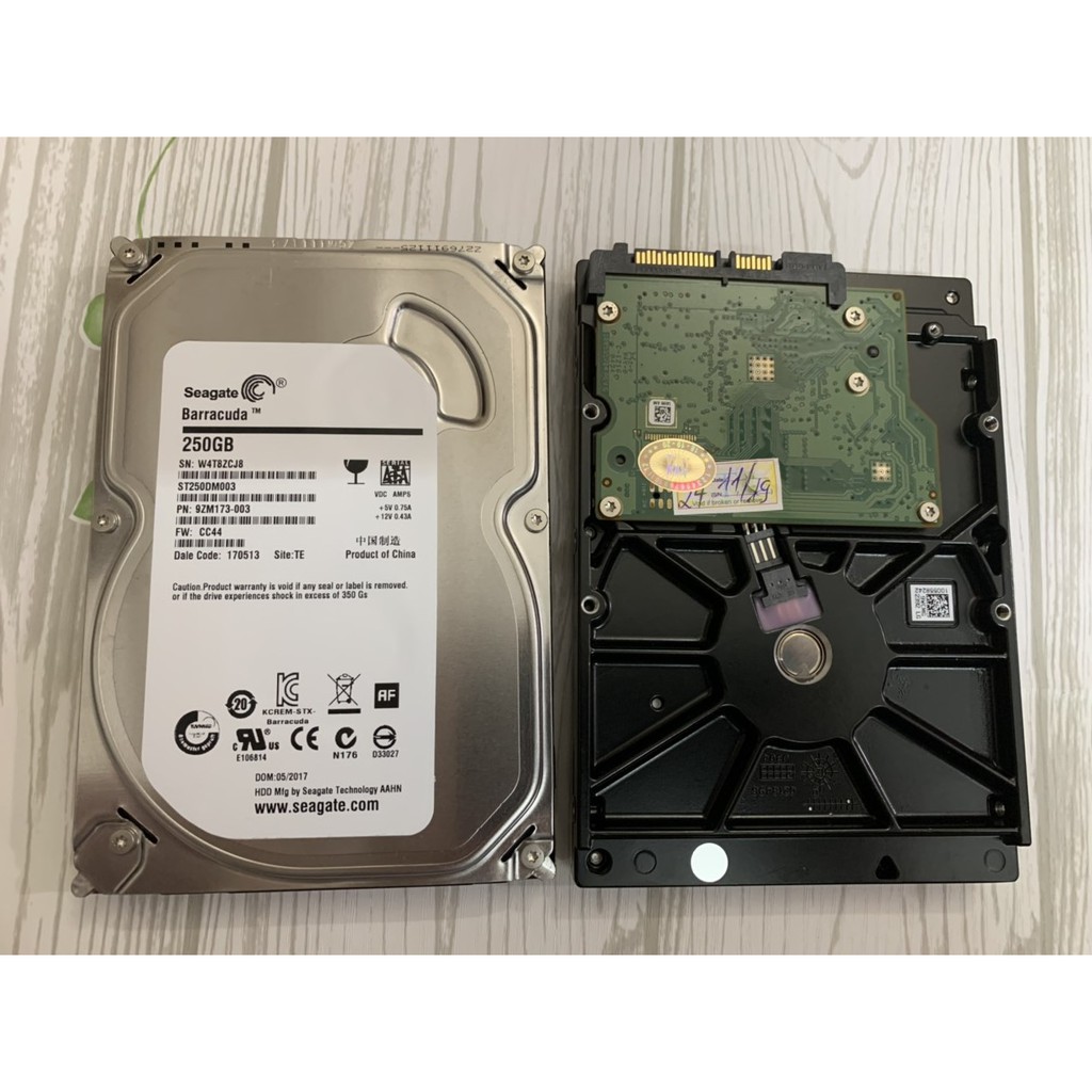 Ổ Cứng HDD Seagate 3.5"inch 250GB 7200rpm SATA3 6Gb/s Chất Lượng Giá Tốt Nhất