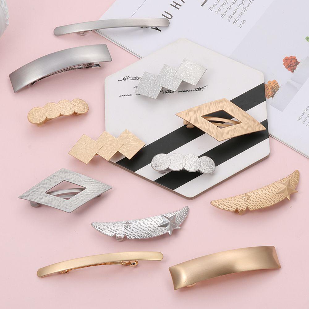 Kẹp Tóc Đuôi Ngựa Bằng Kim Loại MIHAN1