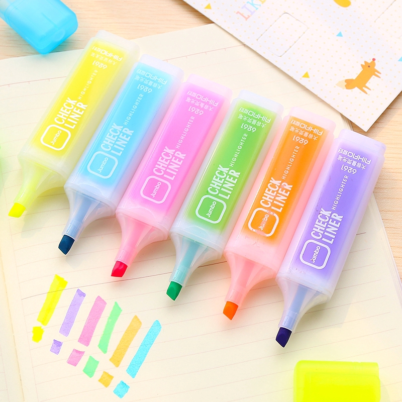 Bút dạ quang nhiều màu sắc tiện dụng cho học sinh