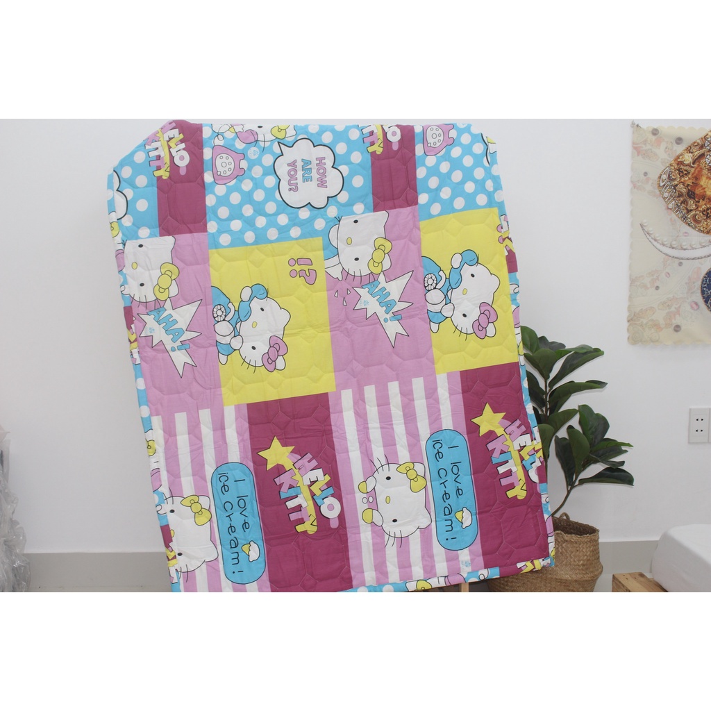 Chăn- Mền Cotton Kha Ly size nhỏ cho bé đi học hoặc ở nhà