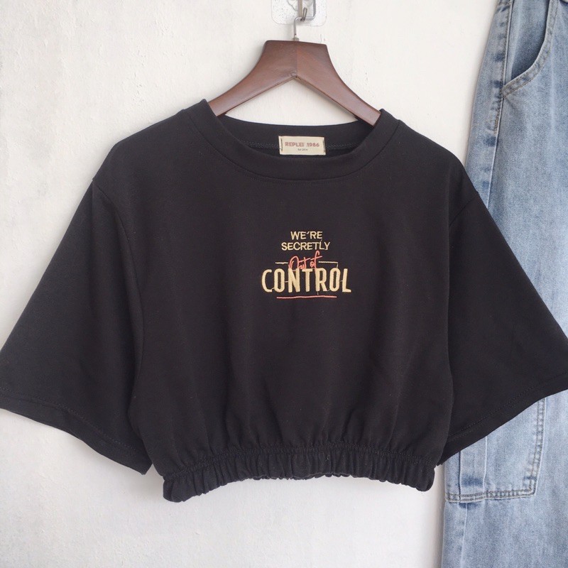 Áo croptop bo chun