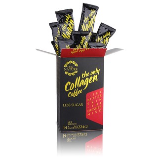 Cafe Collagen Only Nature làm đẹp da Hộp 14 gói
