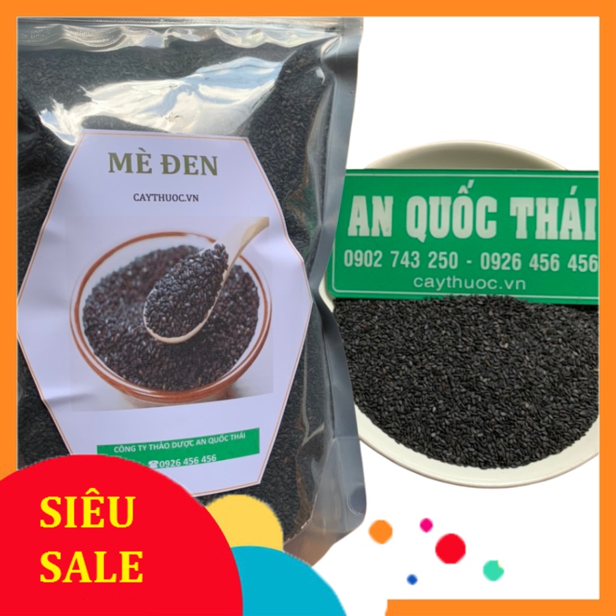 500g Hạt Mè Đen, Vừng Đen, Mè Đen Sống Nguyên Chất Hữu Cơ [THƠM, SẠCH], Làm Sữa Mè Đen, Bánh Kẹo, Nguyên Liệu Nấu Ăn