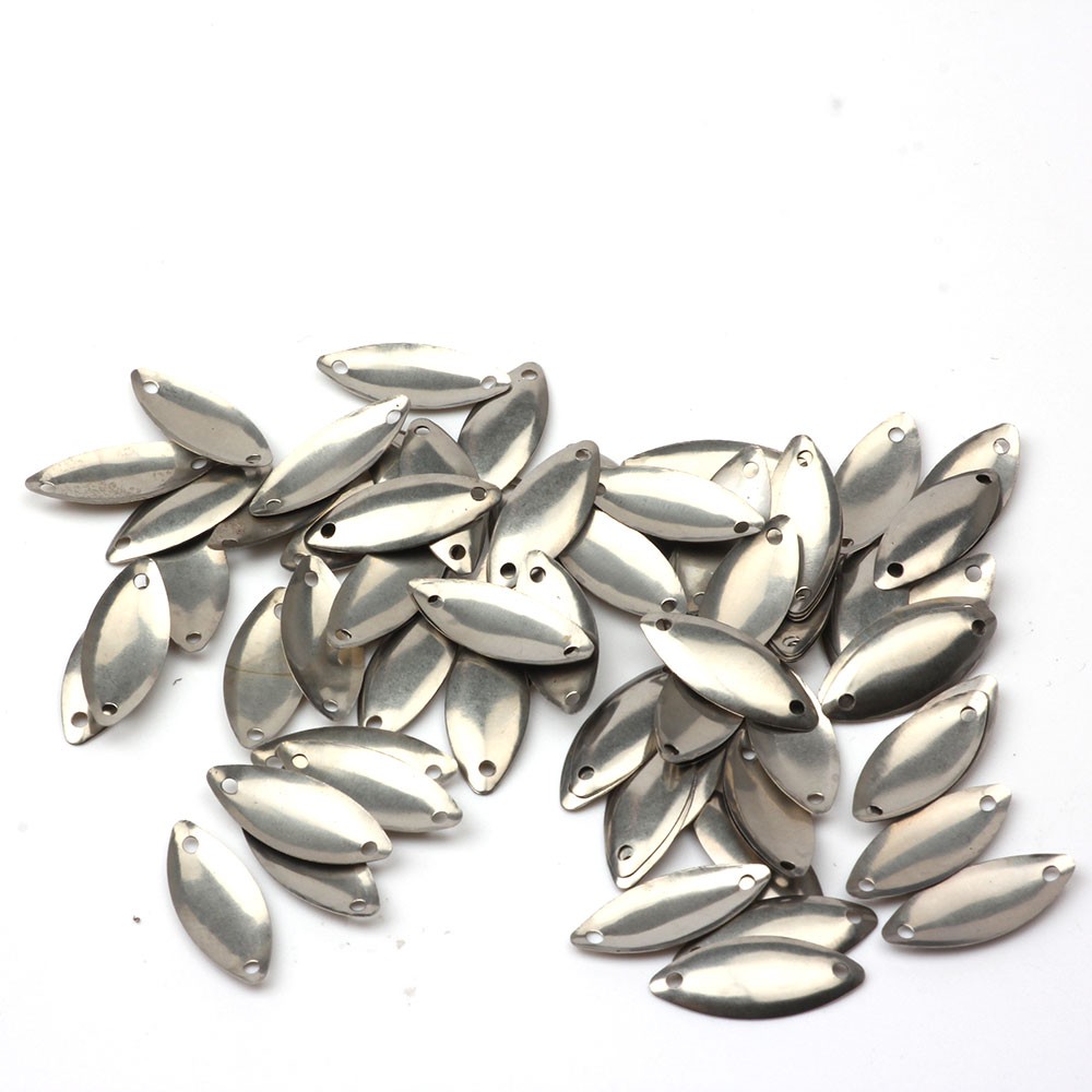 SPINNER Set 100 Mồi Giả Nhử Cá Bằng Kim Loại Cao Cấp