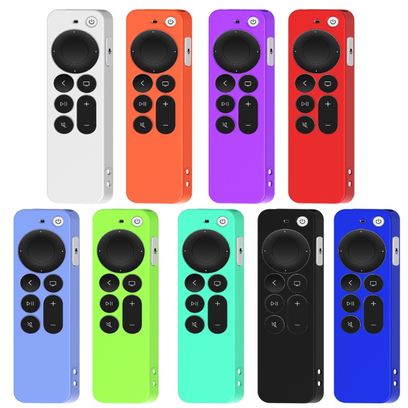 Ốp Bảo Vệ Điều Khiển Từ Xa Bằng Silicon Cho Apple Tv 4k Thế Hệ Thứ 6 2021
