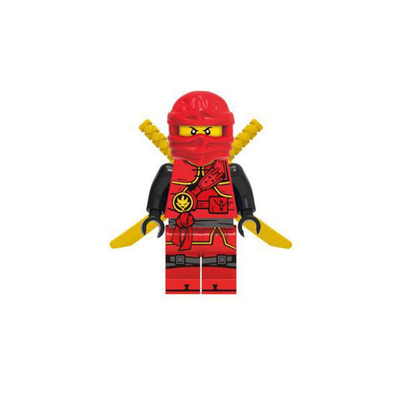8Pcs/set Ninjago Movie Minifigures Kai Zane Lloyd Jay Master Wu Lego Compatible Ninja Building Blocks Toys Gifts