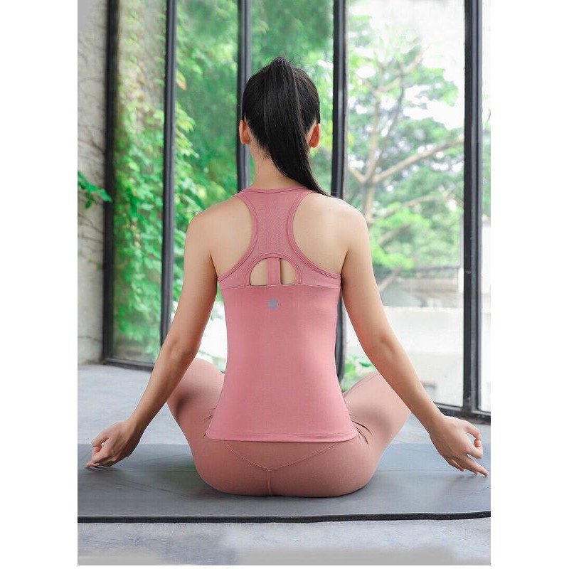 Áo thun 3 lỗ chất thun mát lạnh - thấm hút tốt - vải xịn - xả kho giá rẻ mã 051- Yoga an viên