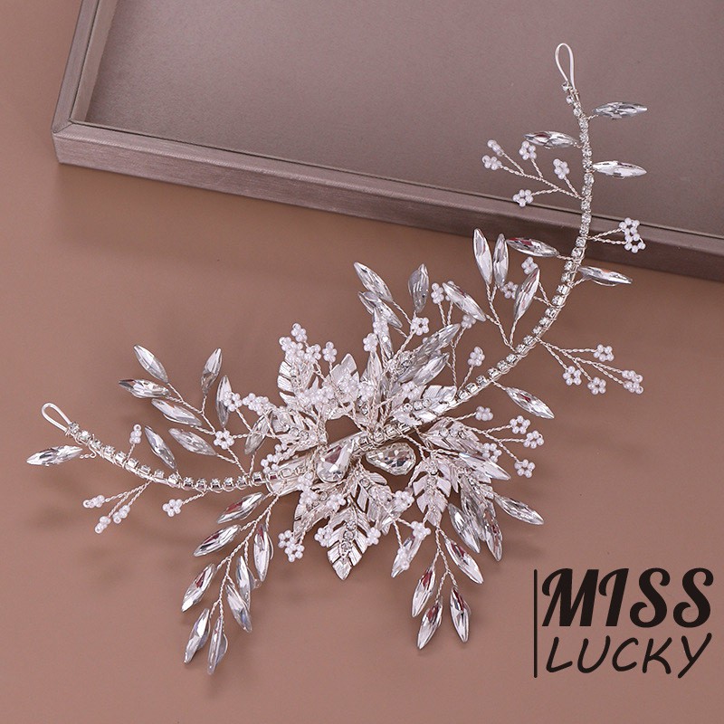 Cài tóc hình chiếc lá thời trang thanh tú cho nữ