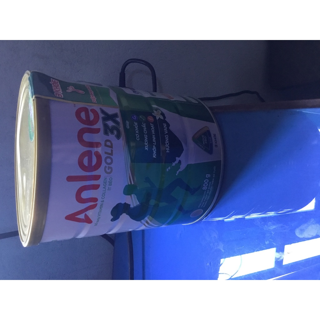 Sữa bột Anlene Gold 3x 800g Hương Vani - Dành cho người trên 40 tuổi - HSD 09/2023