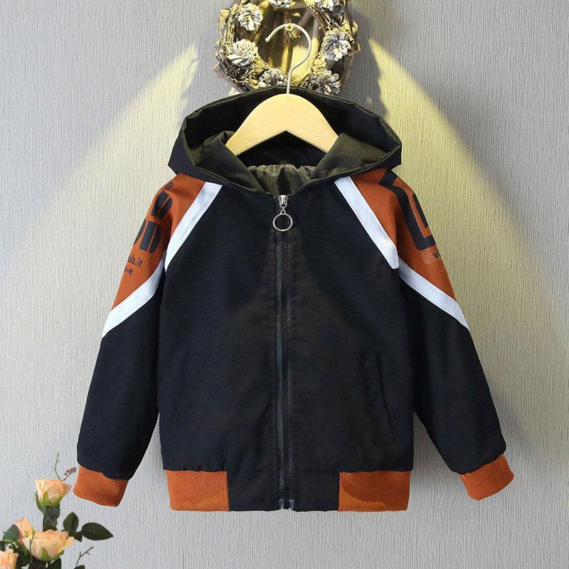 Áo khoác khóa kéo thời trang xuân thu Hàn Quốc mới dành cho bé trai 2021