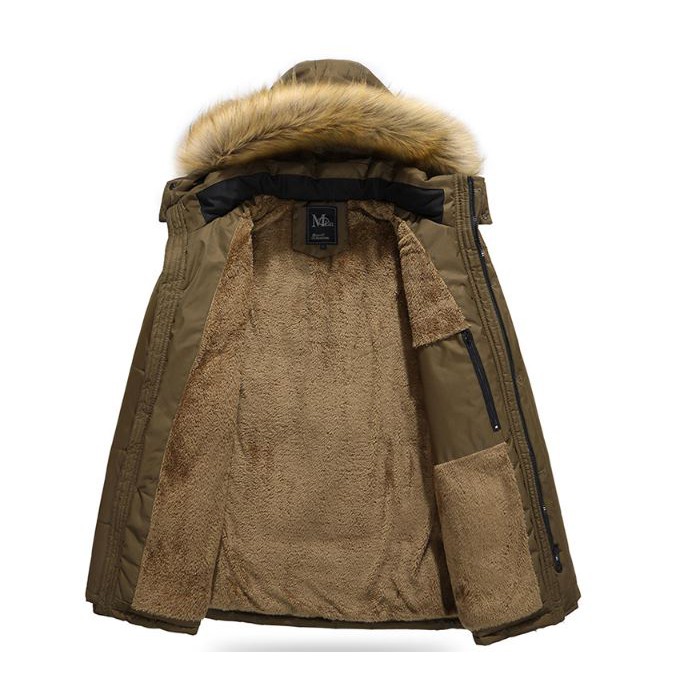Áo parka nam cao cấp lớp trong lót bông ấm Hot thu đông 2018