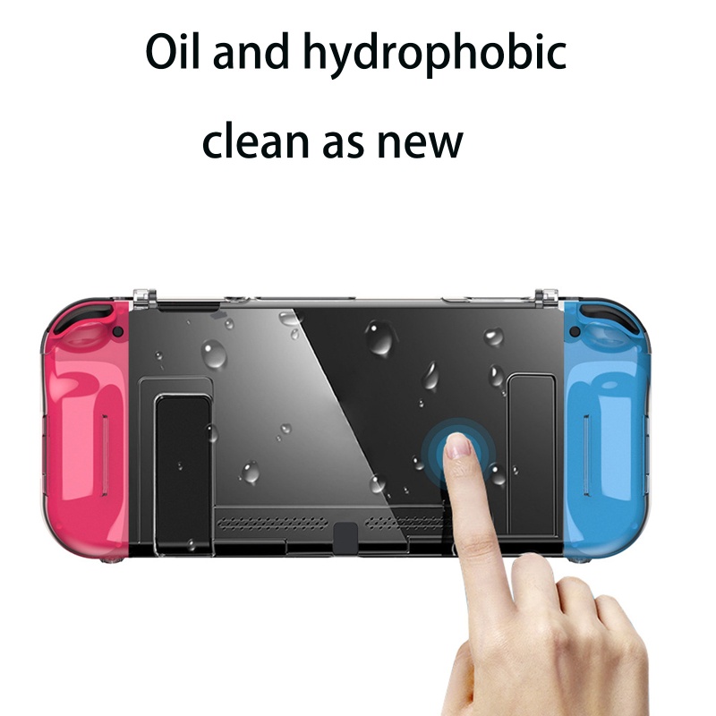 Vỏ PC Cứng Trong Suốt Bảo Vệ Cho Máy Chơi Game Nintendo Switch