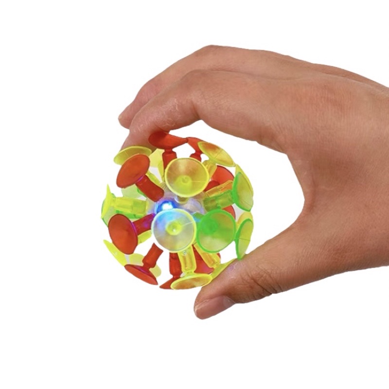 Bóng ném dính loại có đèn / không đèn sticky ball - đồ chơi cho bé