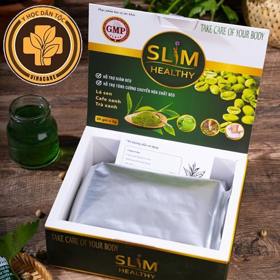 Giảm Cân Slim Healthy ⚜️FREESHIP⚜️ hỗ trợ giảm cân, giảm béo an toàn hiệu quả