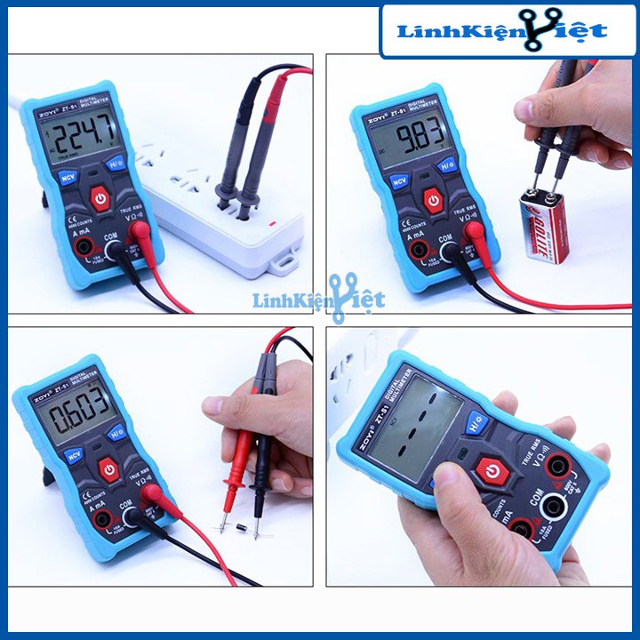 Đồng Hồ Đo Vạn Năng ZOYI ZT-S1 - BH 03 Tháng