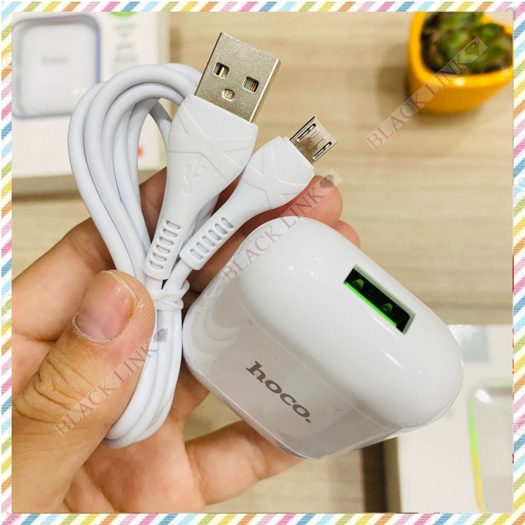 Bộ Củ Cáp Sạc HOCO HK2 Type C - Micro USB - Cốc Sạc Nhanh Pin Dự Phòng Tai Nghe Bluetooth Không Dây I12 F9