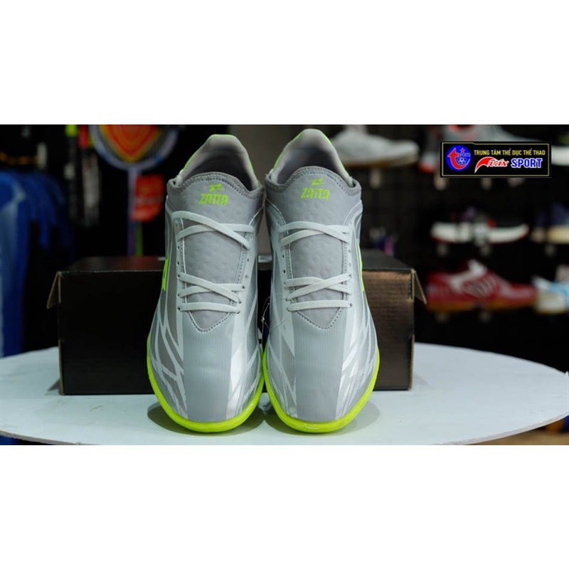 Giày đá bóng X SPEED WINBRO - xám xanh(size38-43)
