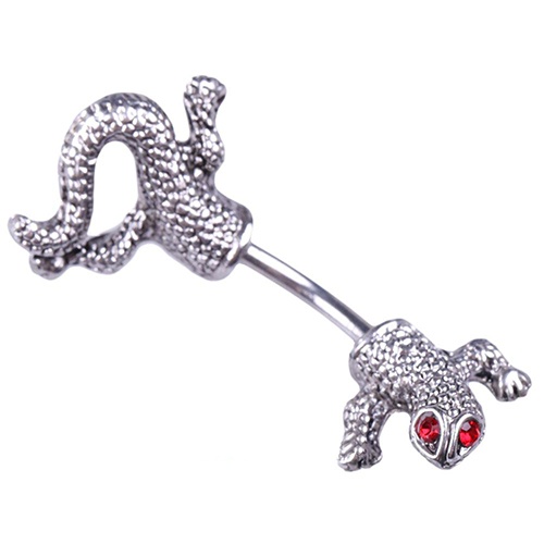 Khuyên rốn hình thằn lắn độc đáo