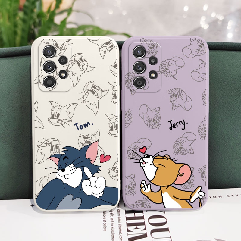 Ốp Điện Thoại Thiết Kế Hoạt Hình Sáng Tạo Cho Samsung Galaxy A73 A13 A23 4G 5G