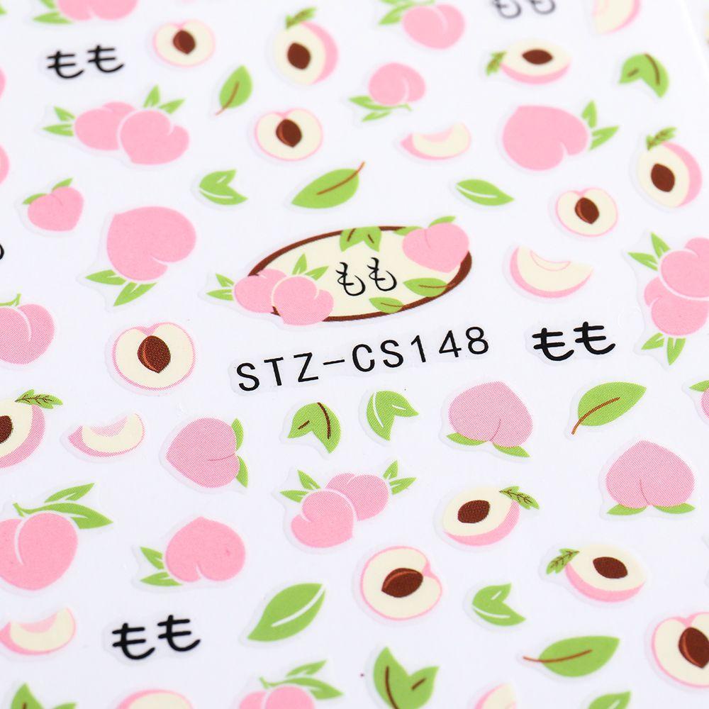 ROSE Miếng Dán Trang Trí Móng Tay Hình Hoa Tulip Xinh Xắn