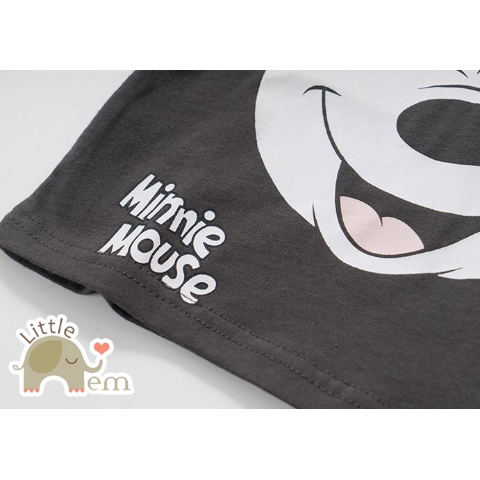 Áo bé gái/ bé trai Cotton cộc tay Malwee _ Mickey