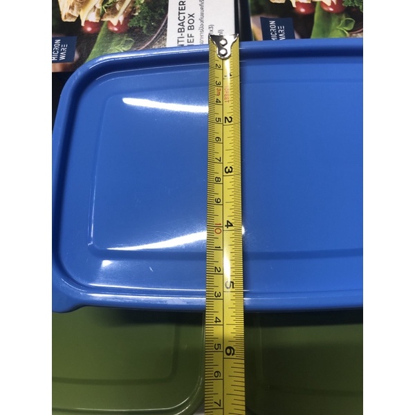 Bộ 3 Hộp Nhựa JCP Micronware Chef Box Chữ Nhật Lớn 1050ml 6073