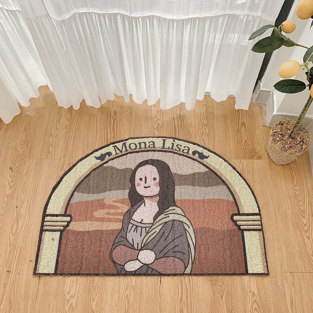 thảm nhựa monalisa
