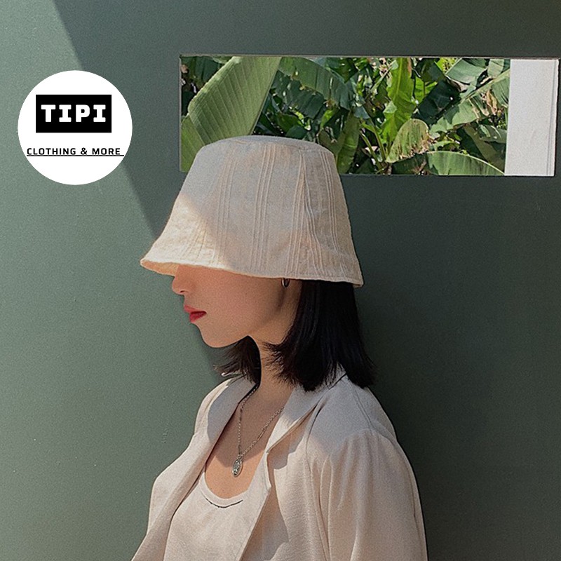 Mũ Bucket Cao Cấp Tiểu Thư 3 Sọc Lucy P4 - A3