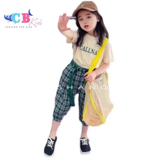 Q22691-bộ áo thun + quần baggy ngố cho bé 10-17kg