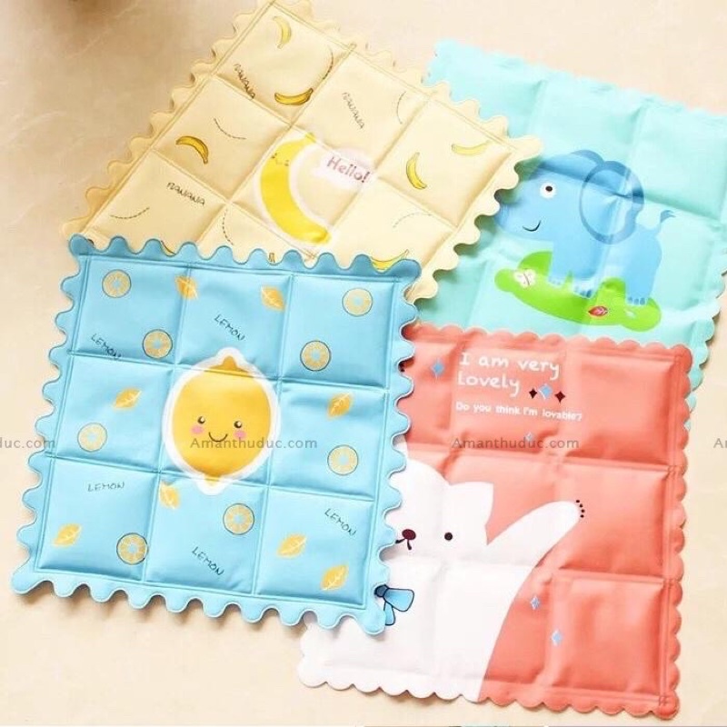 Nệm nước đa năng siêu mát kích thước 36*36cm,tấm lót ghế ngồi