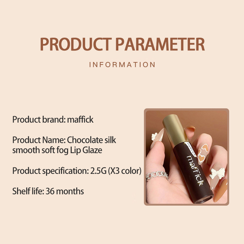 (Hàng Mới Về) Son Môi Kết Cấu Nhung Lì Chống Thấm Nước Và Mồ Hôi | BigBuy360 - bigbuy360.vn