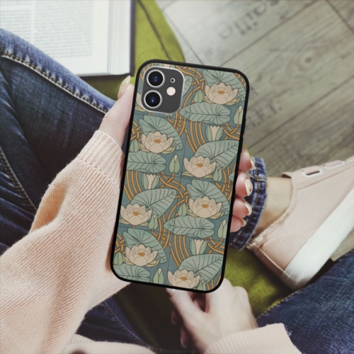 Ốp lưng iphone hình white flower collage art op art loại chống va đập  cho các dòng SAMSUNG PAP20210757