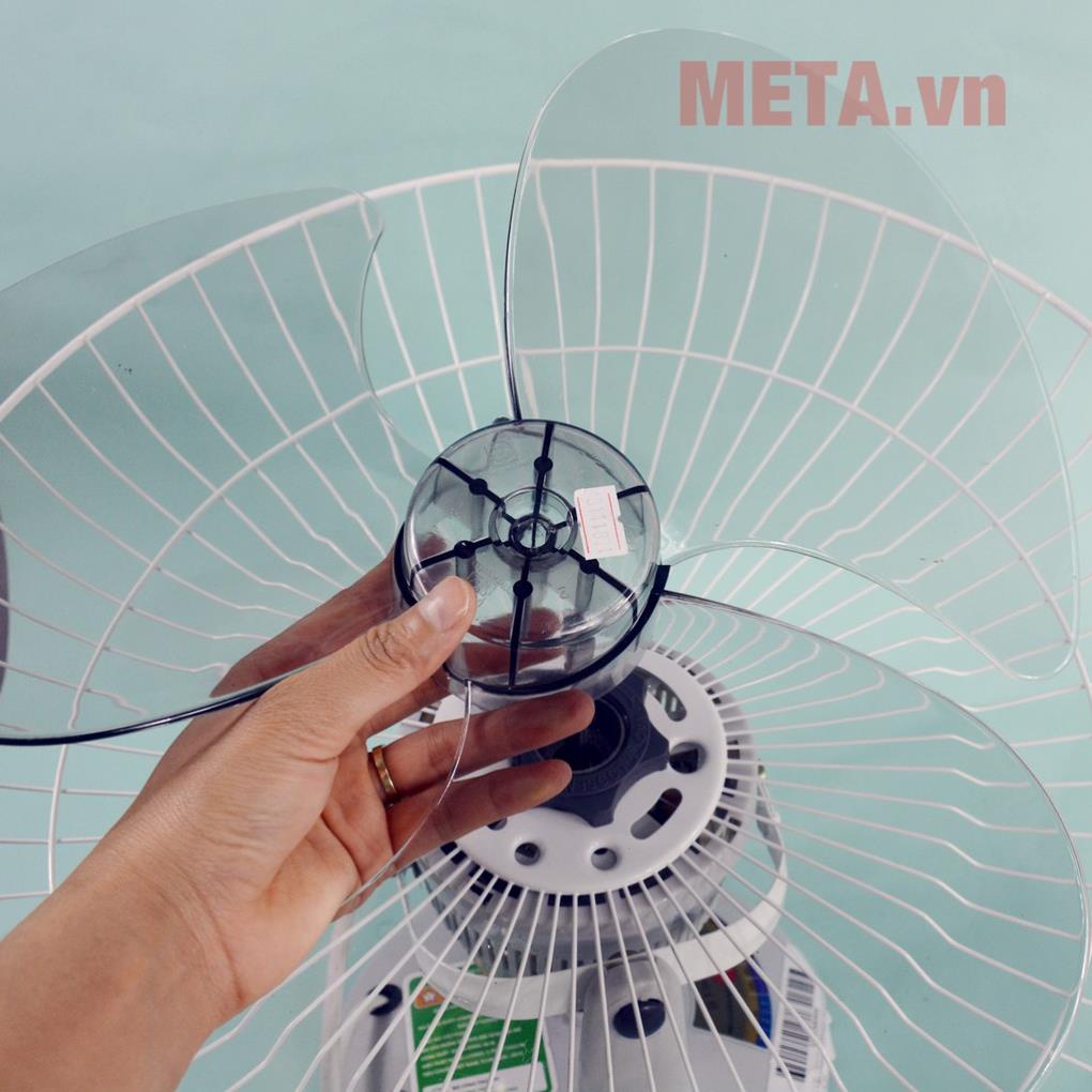 Quạt trần đảo 3 cánh Vinawind QTĐ400X-ĐB điều khiển từ xa, sải cánh 400mm - Điện Cơ Thống Nhất
