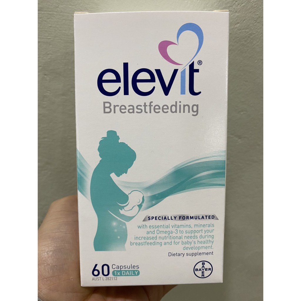  Vitamin tổng hợp Elevit bú sau sinh mẫu mới 60 viên