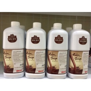 SIRO ĐƯỜNG ĐEN RUBY BROWN SUGAR SYRUP CAN 2L